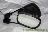 Зеркало УАЗ 469 заднего вида наружное с кронштейном (полулюкс) (к-кт 2 шт) Аналог